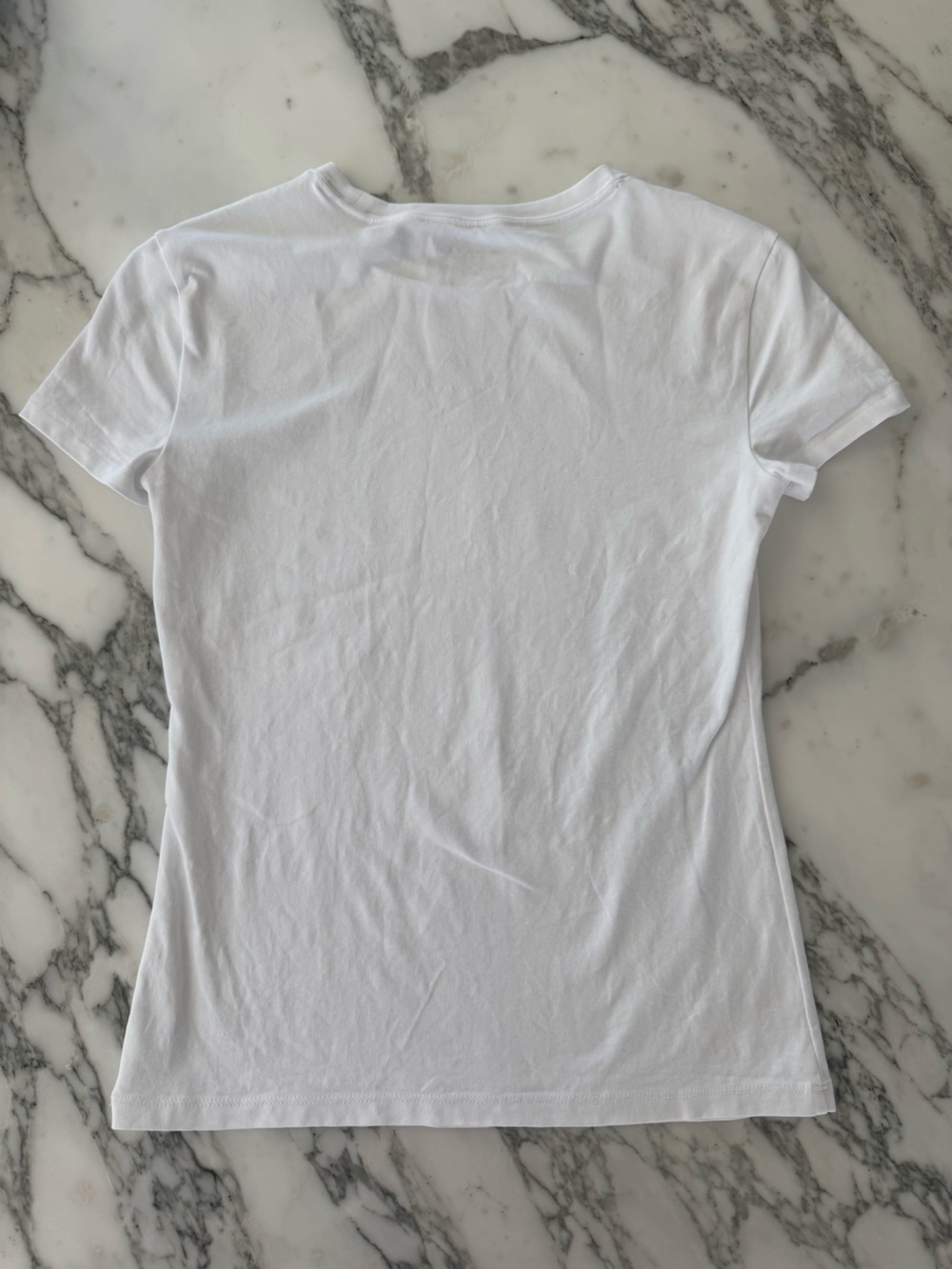 Abercrombie & Fitch White Baby Tee - Picture 2 of 3